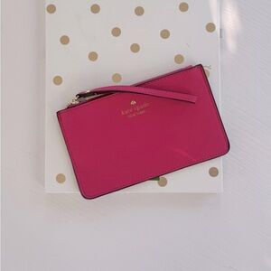 Kate Spade Pink Wristlet Clutch